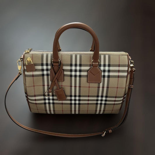 Burberry Bowling Bag Medium #QY6GKK