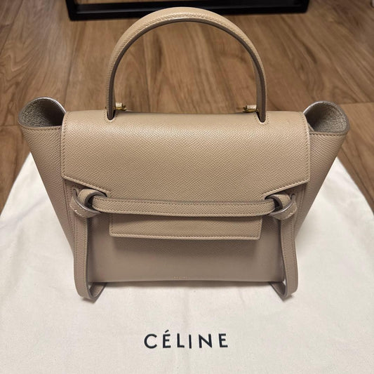CÉLINE Belt Bag Beige *Shoulder #QY8MG4