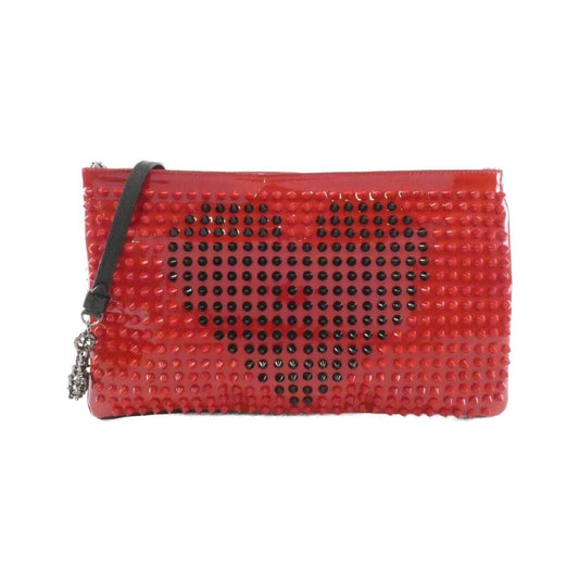 Christian Louboutin Rubiposh Clutch Valentine Spike 7000128 Bag #QY9UYE