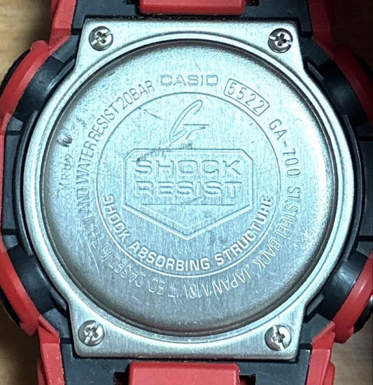CASIO G-SHOCK GA-700 Coca-Cola Red Watch #QYAXL1