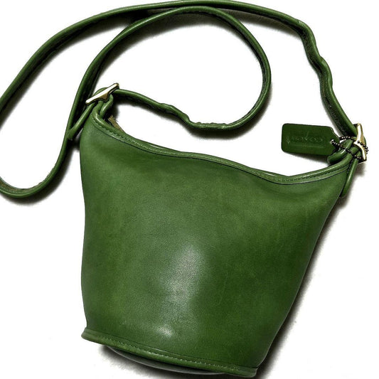 Classic COACH shoulder bag 9019 GREEN US #QY0NMM