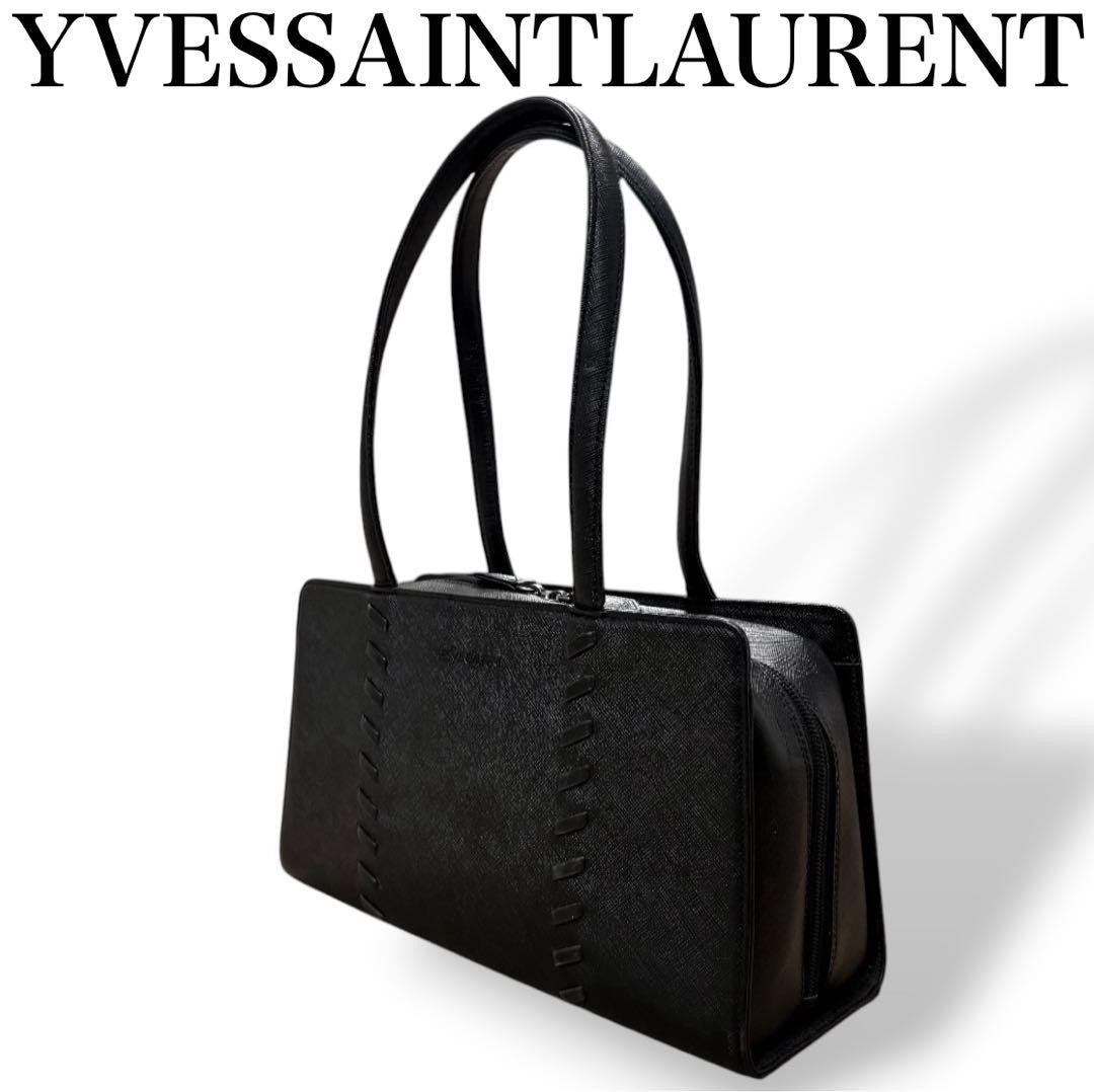 YVES SAINT LAURENT handbag, shoulder bag, stitched #QYGZ7K