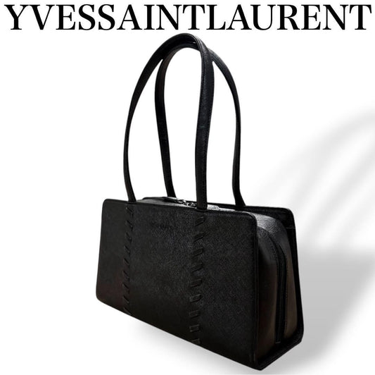 YVES SAINT LAURENT handbag, shoulder bag, stitched #QYGZ7K