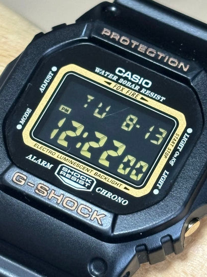 G-SHOCK Collaboration Tokishirazu LOWERCASE Exclusive Watch Black #QYJ36J