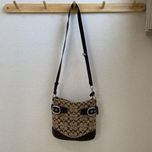 COACH bag, shoulder bag, Classic old Coach #QYGQSG