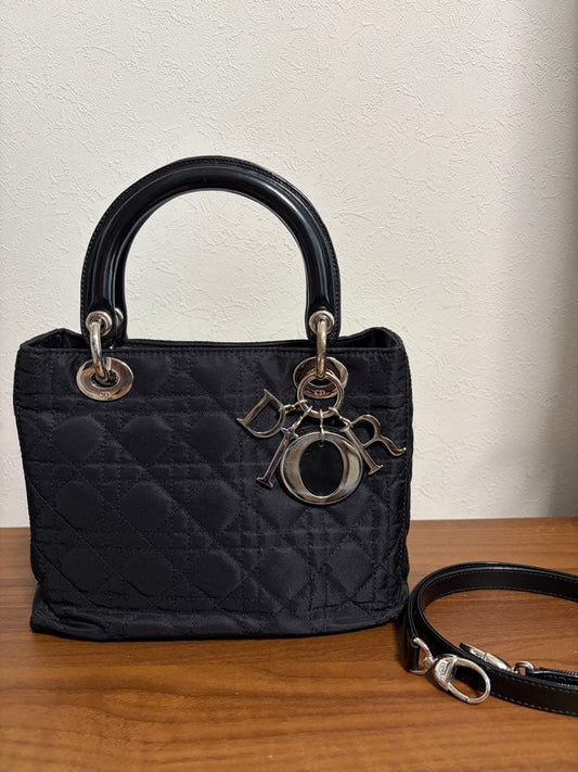 Christian Dior Lady Dior Cannage Shoulder Bag #QY4JX1
