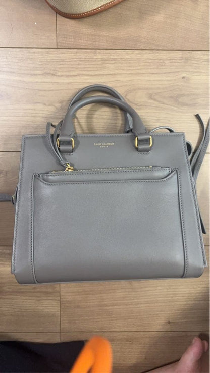 SAINT LAURENT handbag, gray. #QYL2DE