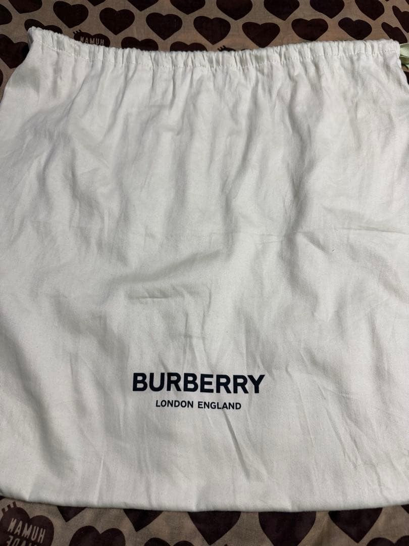 BURBERRY Horseferry Print Pocket Backpack Canvas Grey #QYJXSE