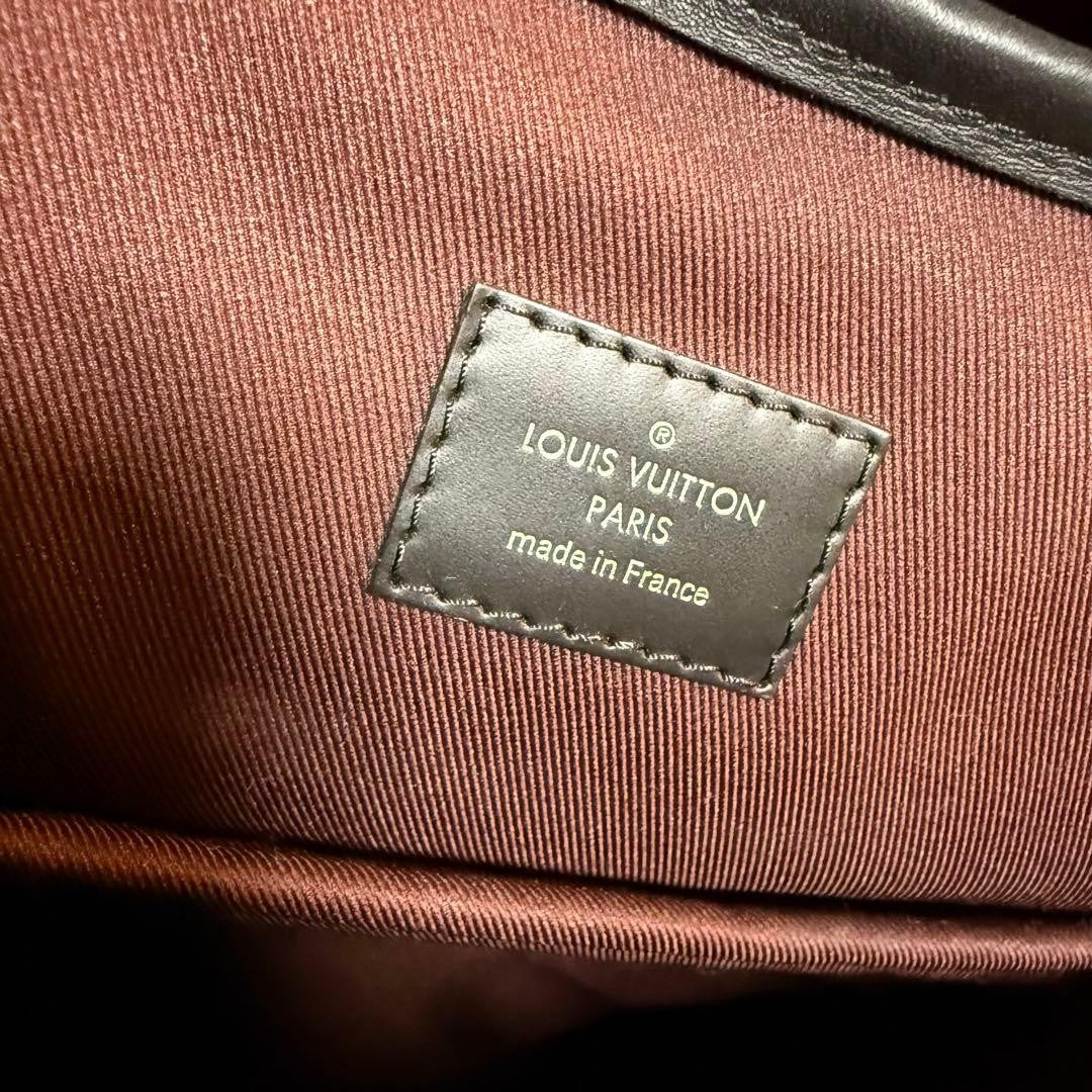 LOUIS VUITTON Zack Backpack M43422 Monogram Macassar Brown #QYDITZ