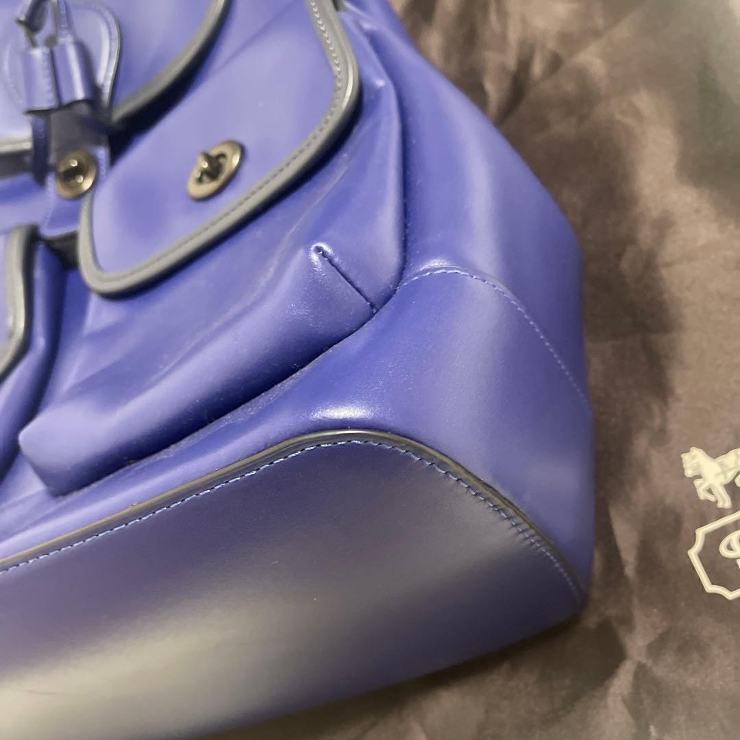 COACH Men's Blue Backpack C2902 #QYGQ6A