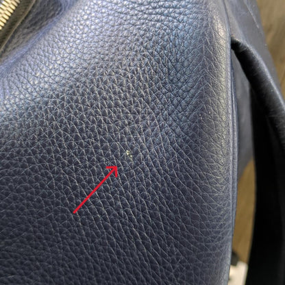 Official BALLY backpack store Navy Leather #QYHSY7