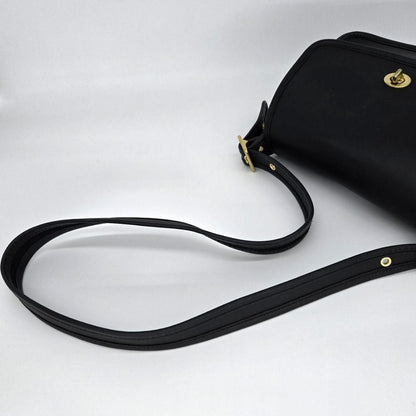 1190 COACH Rambler Turnlock Bag Black #QYGID1