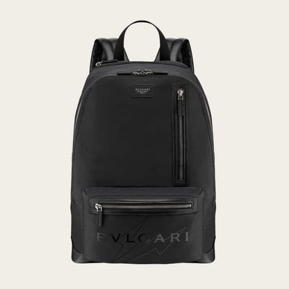 BVLGARI x Fragment Hiroshi Fujiwara Backpack Black Nylon #QY98BI