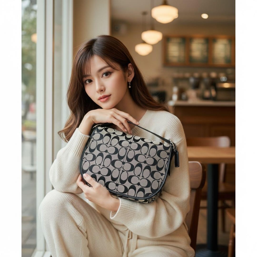 COACH 6842 Y2K archive Signature One-Shoulder Bag #QY1IEZ