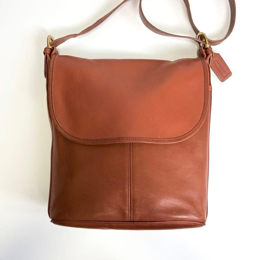 COACH Old Coach Flap Shoulder Bag, Made in USA #QYAQER
