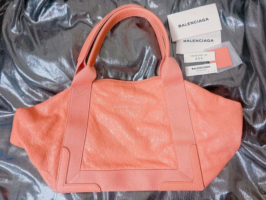BALENCIAGA NAVY CABAS (Pink) #QY13F1