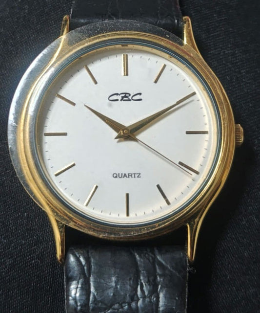 CASIO CBC Chubu-Nippon Broadcasting wristwatch (made by CASIO) #QYJ36D