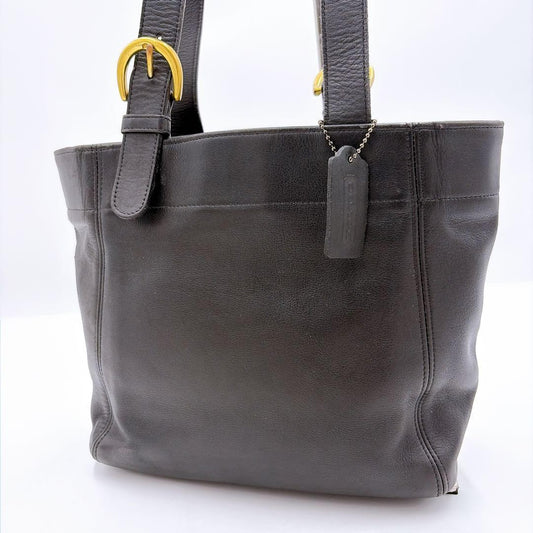 Coach 4157 Glovetanned Leather Shoulder Bag, Black #QYAALU