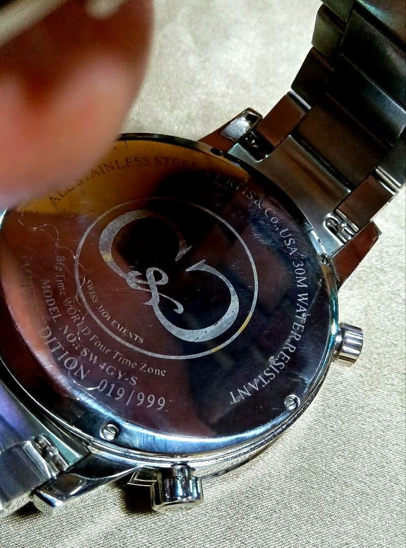 Curtis Big Time World Limited Edition Watch #QYKLCX