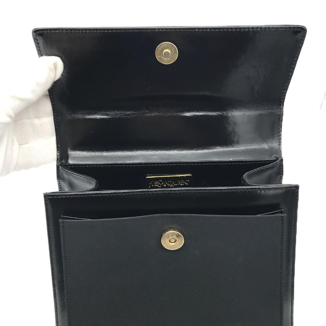 Yves Saint Laurent 2-way handbag, black #QYI105