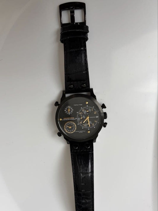 HUMVEE H-4062 Triple Time Quartz Watch (Main Unit) #QY1IIG