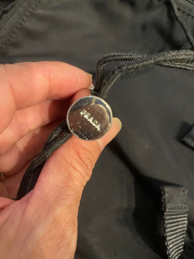 PRADA Black Backpack Nylon #QYFNOB