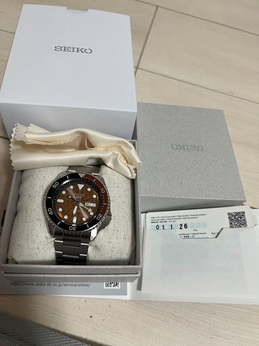 SEIKO 5 Sports winding watch (available for a limited time only) #QYL876