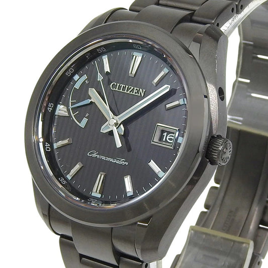 CITIZEN Citizen The Citizen Eco-Drive AQ1054-59E Black Dial Stainless St #QY97ZN