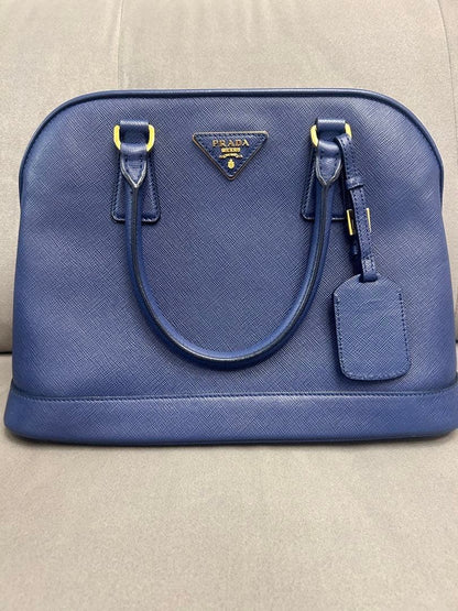 PRADA Galleria Saffiano Leather Handbag Black BN2274 #QYK6DG
