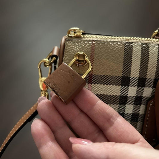 Burberry Bowling Bag Medium #QY6GKK