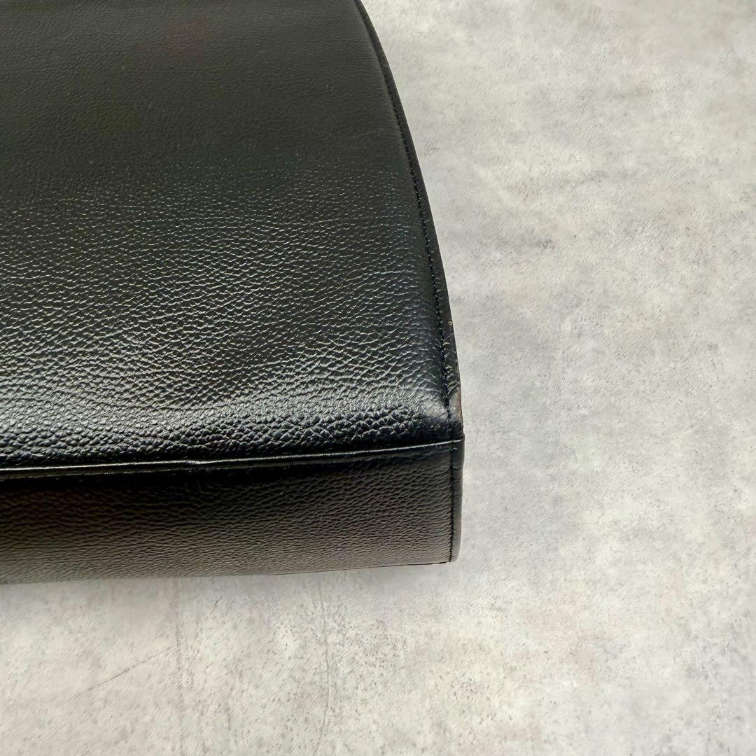 Yves Saint Laurent Hand bag black logo #QY904D