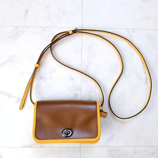 COACH Old Coach Shoulder Bag Mini F25951 #QY9NL1