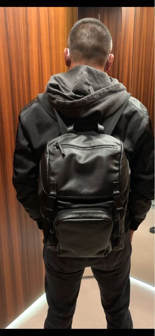 PRADA 2VZ135 Backpack Black Leather #QYCNZB