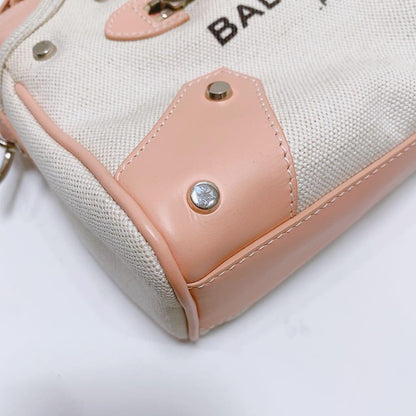 BALENCIAGA Mini Bag Beige Mini Handbag #QY1Q2U