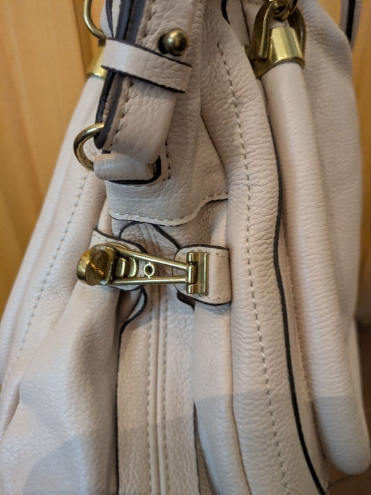 Chloe Paraty Leather Shoulder Bag Handbag #QYJB1B
