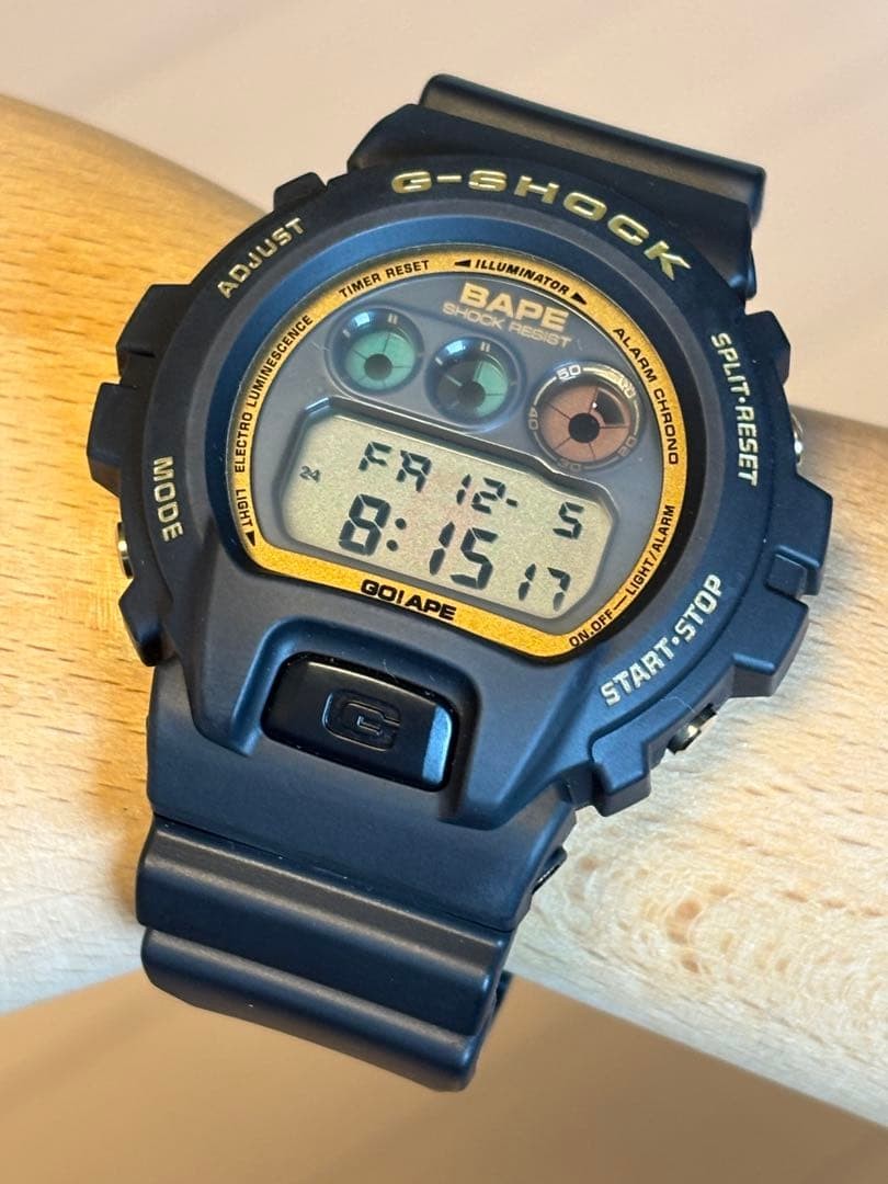 G-SHOCK x A Bathing Ape DW-6900 BAPE Collab Limited 2000 Vintage Watch #QYFOEV