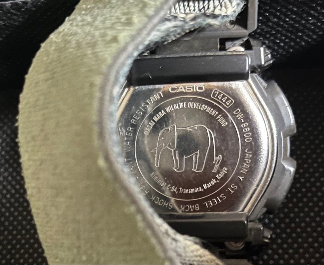 90s model CASIO G-SHOCK Masai Mara 8800 #QYGYBN