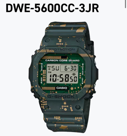CASIO G-SHOCK DWE-5600CC with replacement bezel C007140 #QYAIUD