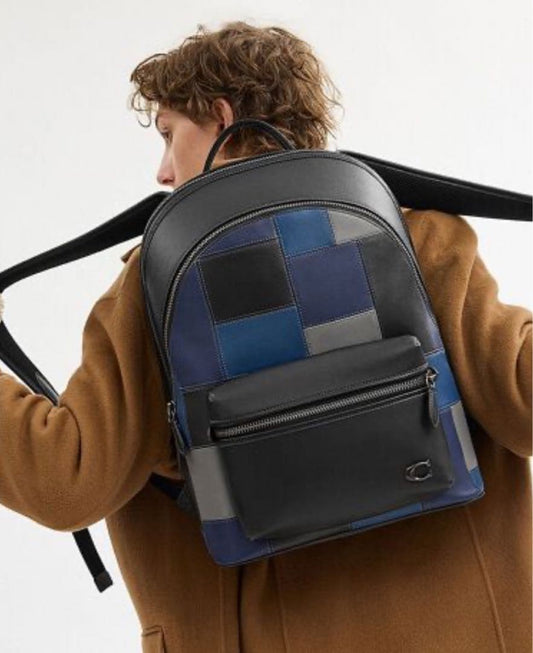 COACH Charter Backpack Patchwork Leather C Hardware #QYIG6G