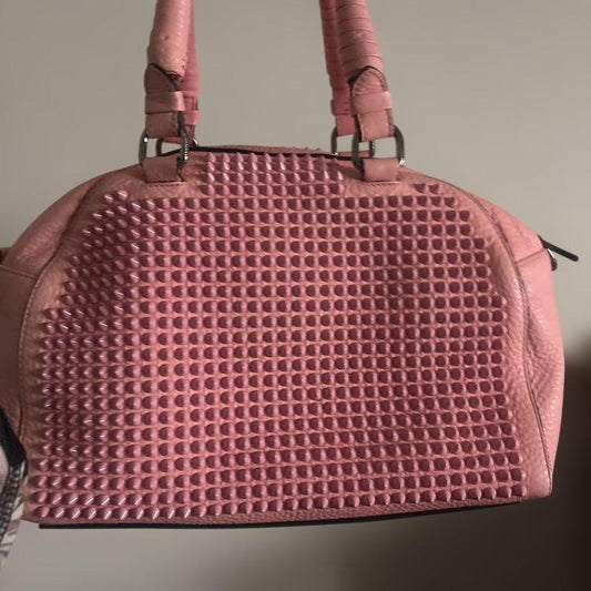 Christian Louboutin Studded Handbag Pink #QYK5BH