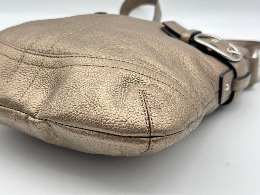 Y2K COACH Leather Sacoche Shoulder Bag #QY5SN4