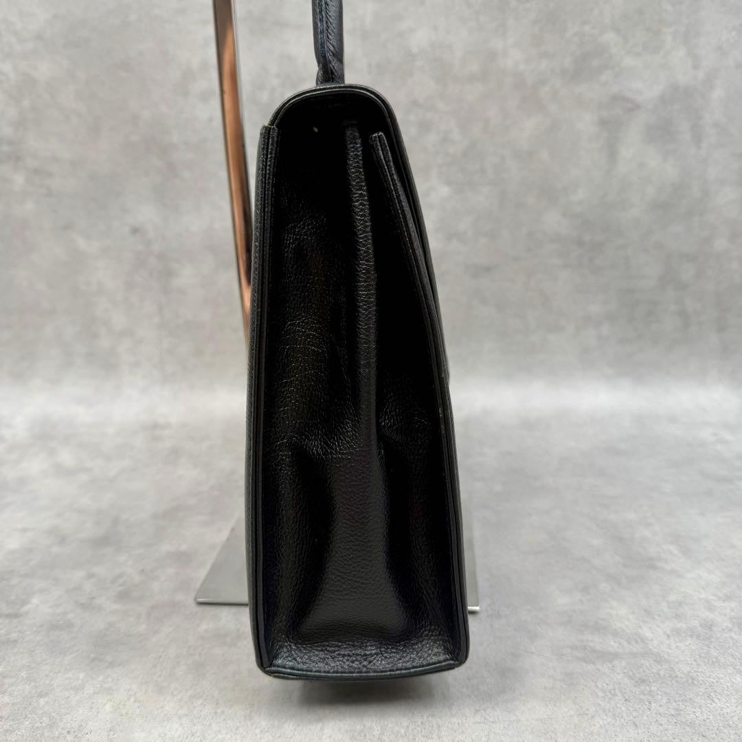 Yves Saint Laurent Hand bag black logo #QY904D