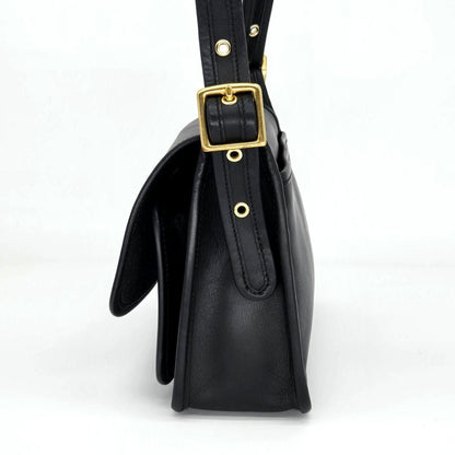 1190 COACH Rambler Turnlock Bag Black #QYGID1