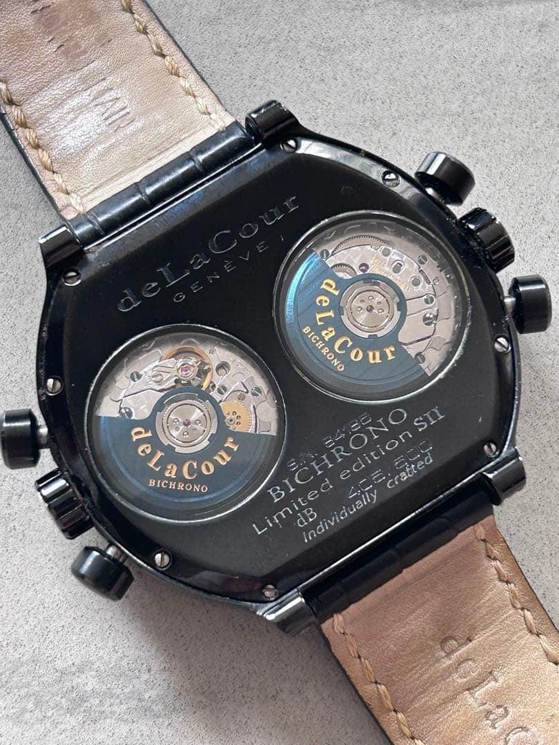 deLaCour BICHRONO S2 500 pieces Watch Japan #QYKSVB