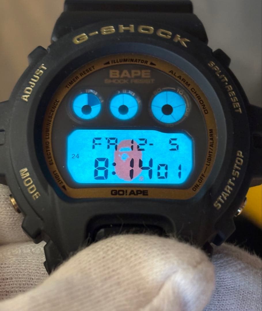 G-SHOCK x A Bathing Ape DW-6900 BAPE Collab Limited 2000 Vintage Watch #QYFOEV