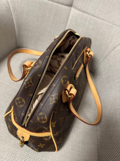 LOUIS VUITTON Monogram Handbag Monogram Canvas Women #QY61EZ