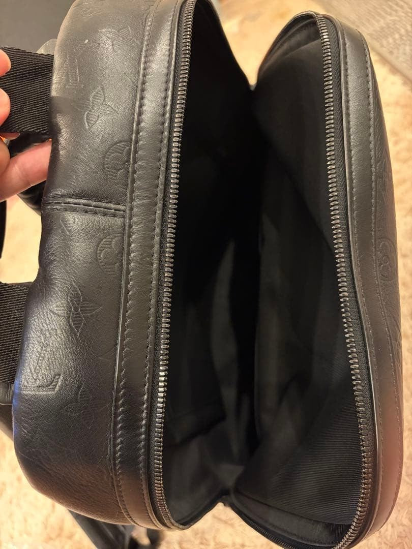 LOUIS VUITTON Sprinter Backpack M44727 Monogram Shadow Leather #QYGB4G