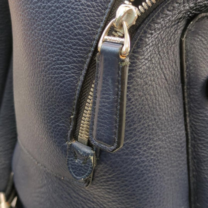 Official BALLY backpack store Navy Leather #QYHSY7