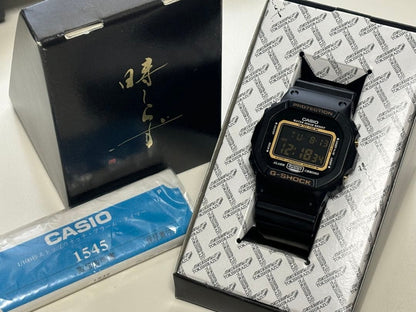 G-SHOCK Collaboration Tokishirazu LOWERCASE Exclusive Watch Black #QYJ36J