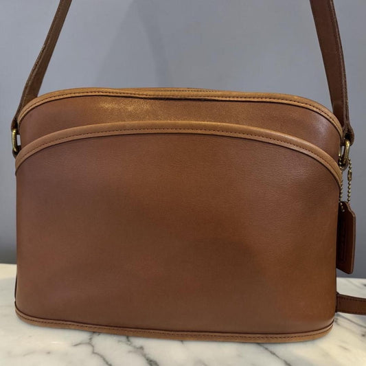 Classic OLD COACH 9976 Brown Leather #QY5SK8